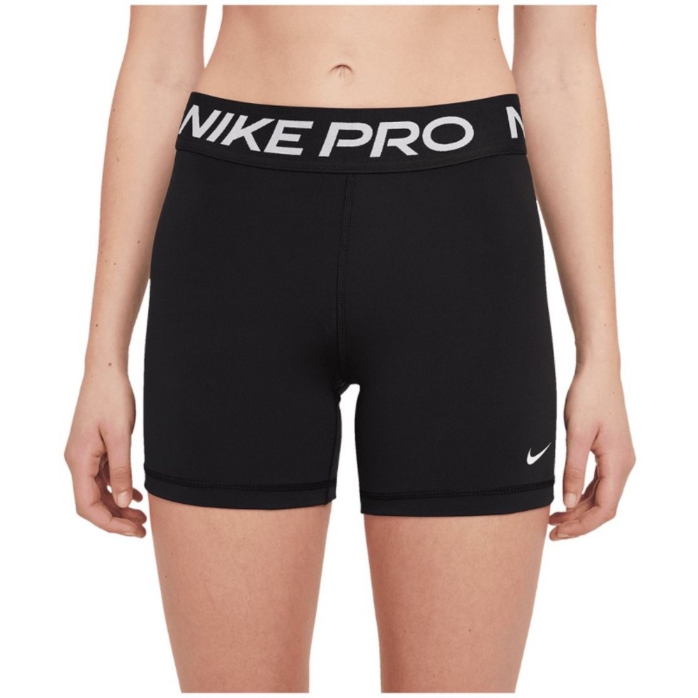 Nike Black Athletic Shorts with Moisture-Wicking Fabric